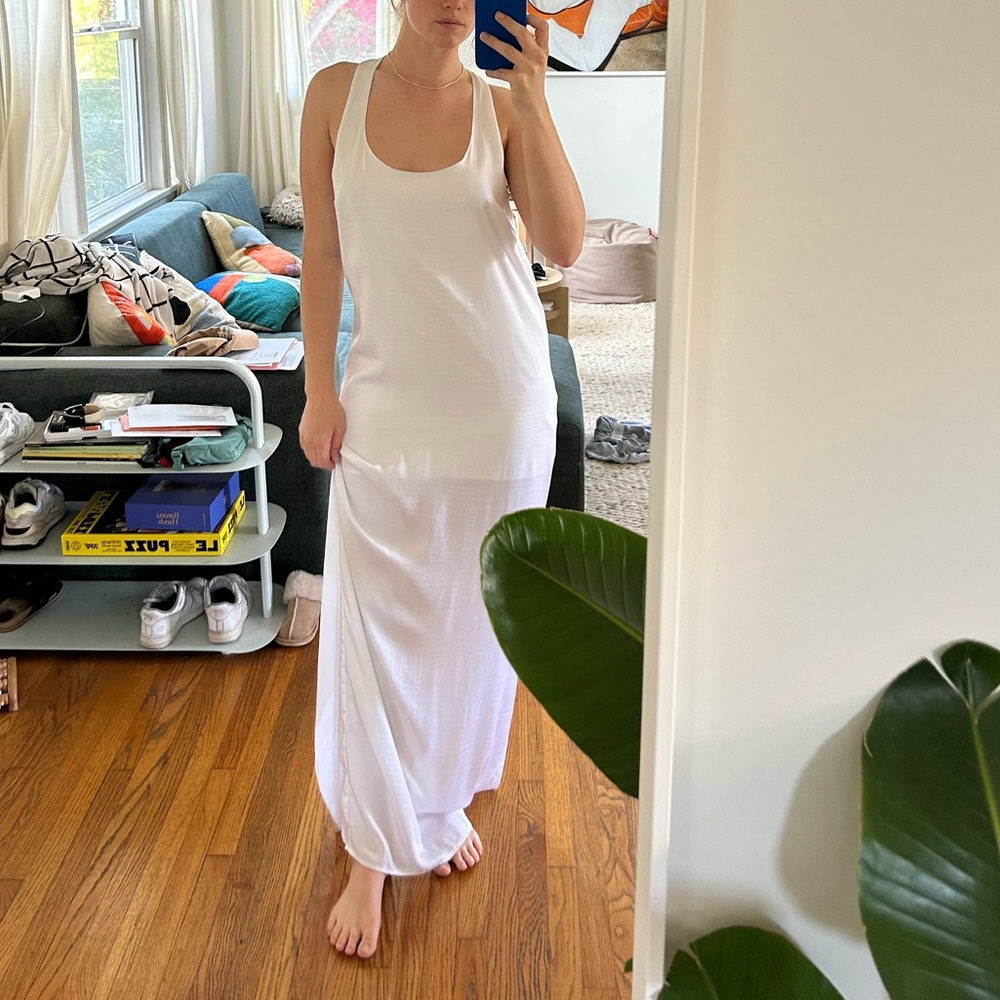 BCBG White Maxi Dress